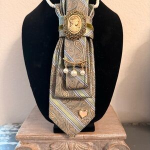 Paisley Statement Up-cycled Necktie